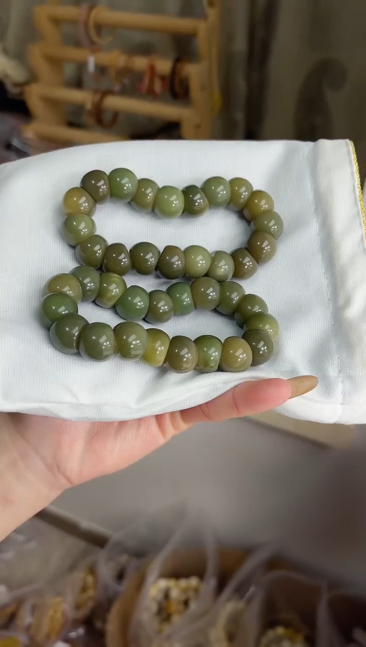 手串菩提根/象牙果沐d60糖炒栗子玉化蒜瓣大肠15mm手串