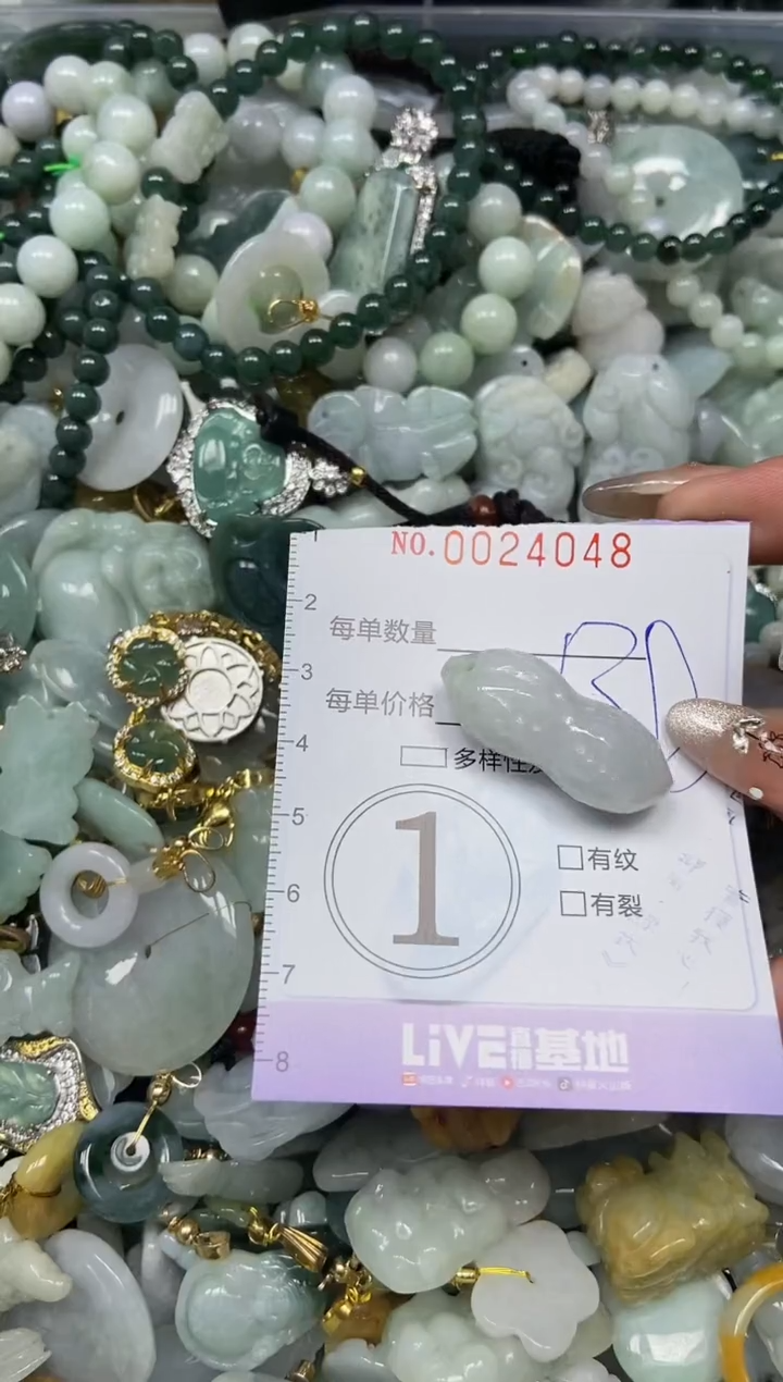 【闪购商品】翡翠颈饰未镶嵌闪购0024048