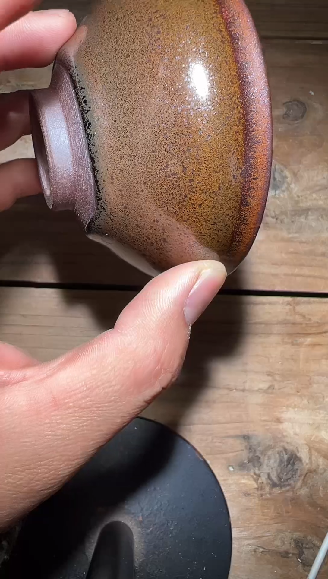 【闪购商品】茶盏老表精选柴烧56