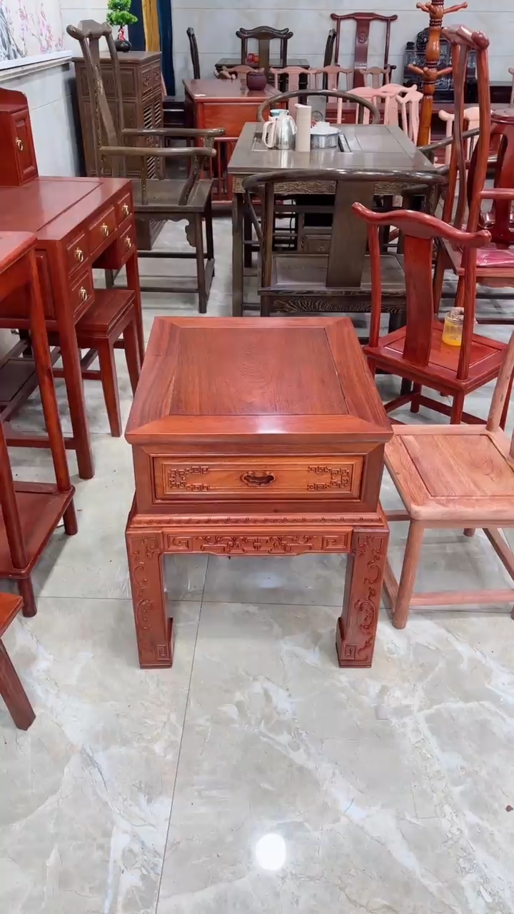【闪购商品】花梨木类成套家具大果紫檀抽屉几