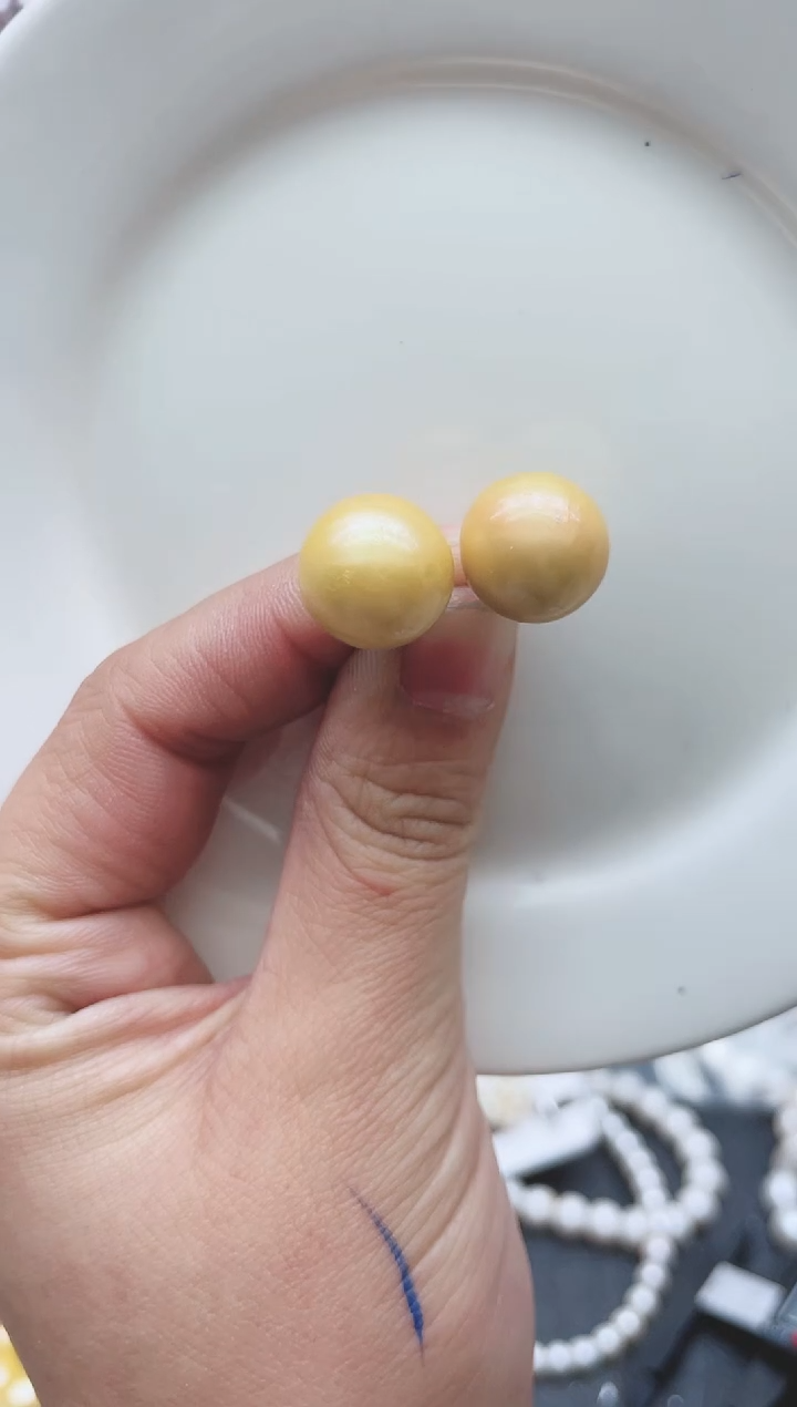 【闪购商品】淡水珍珠颈饰钛钢40