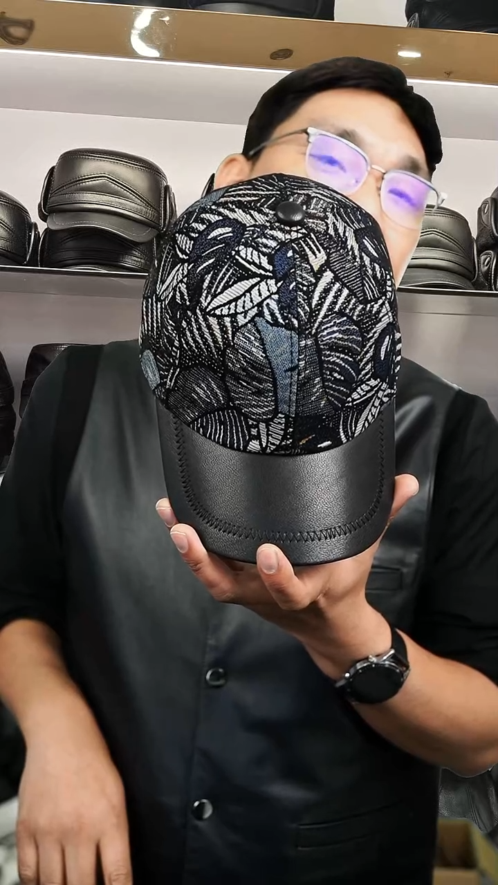 羊皮（革）真皮帽子002