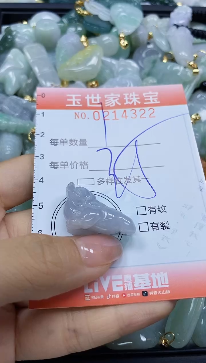【闪购商品】翡翠未镶嵌颈饰闪购0214322