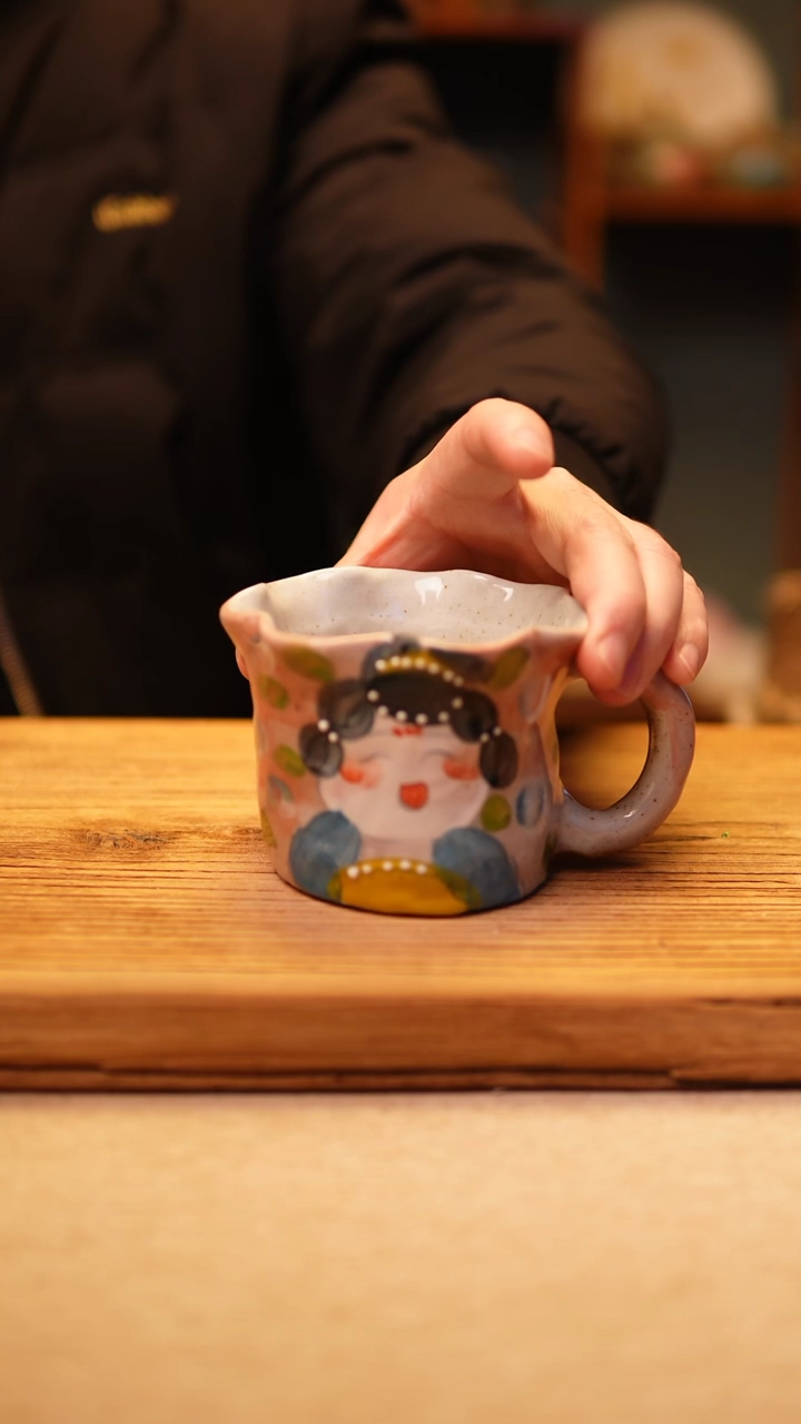 【闪购商品】@@陶园瓷舍@@纯手工手绘@高温釉下彩