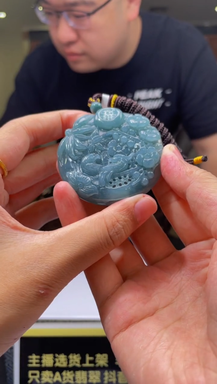 翡翠未镶嵌颈饰X-@@LGGM80425多样性发一