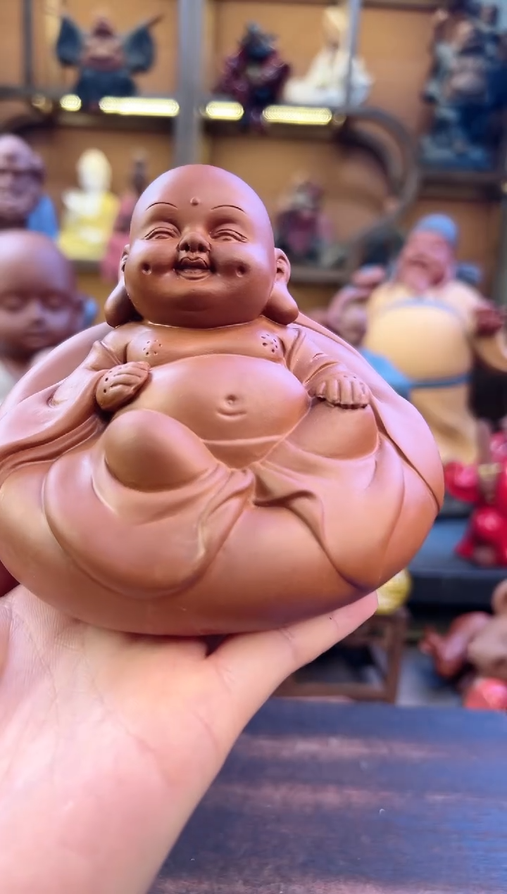 紫砂茶宠器闵紫砂茶宠摆件