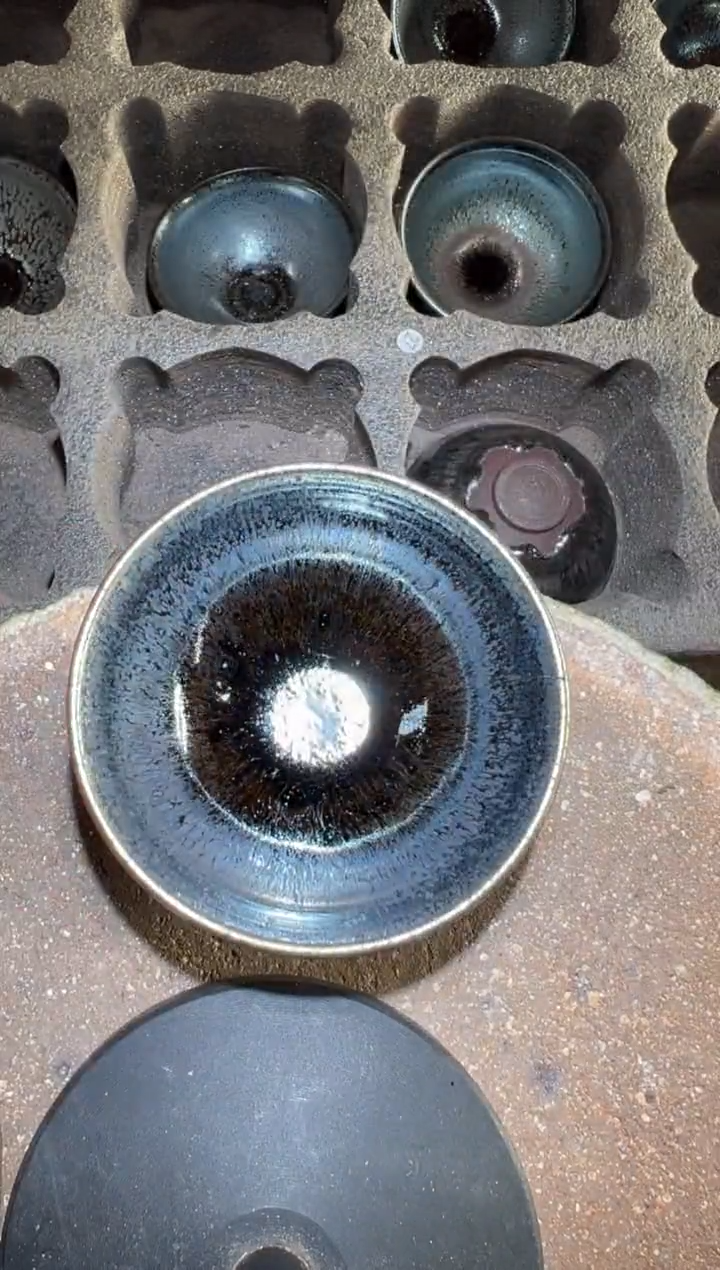 【闪购商品】茶盏见盏茶器灶成龙建盏6号瑕宝