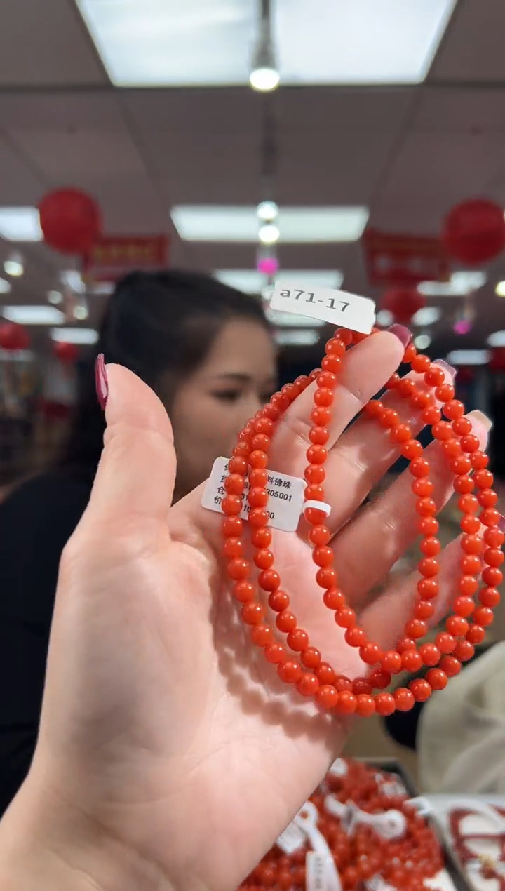 【闪购商品】南红玛瑙珠串未镶嵌多样发其一/5/81080305001