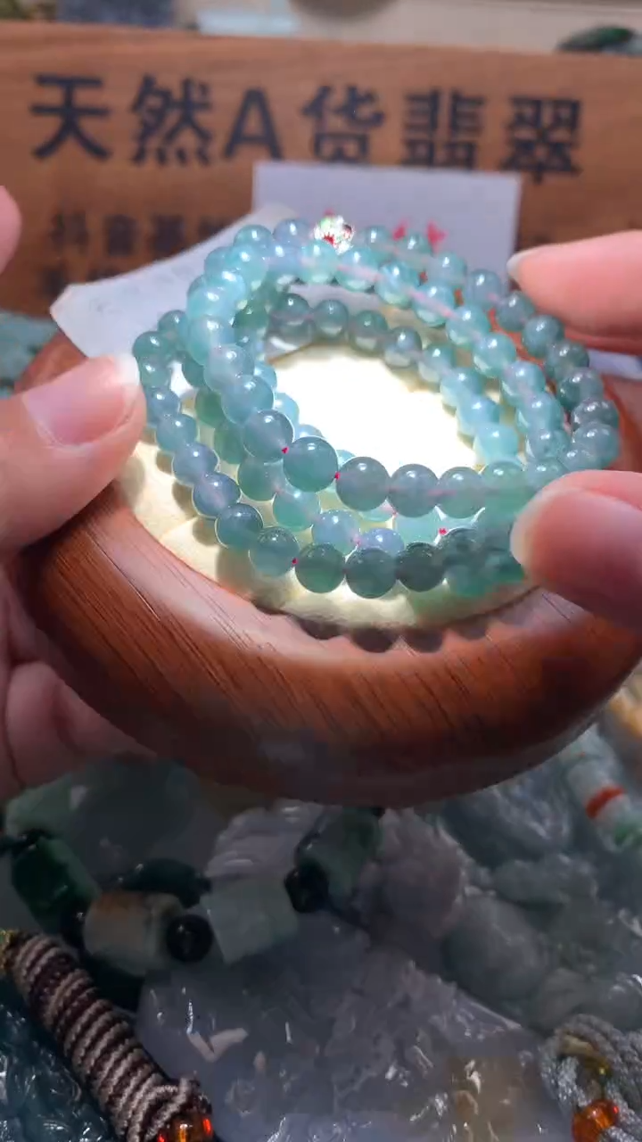 【闪购商品】翡翠颈饰未镶嵌保真天然A货翡翠