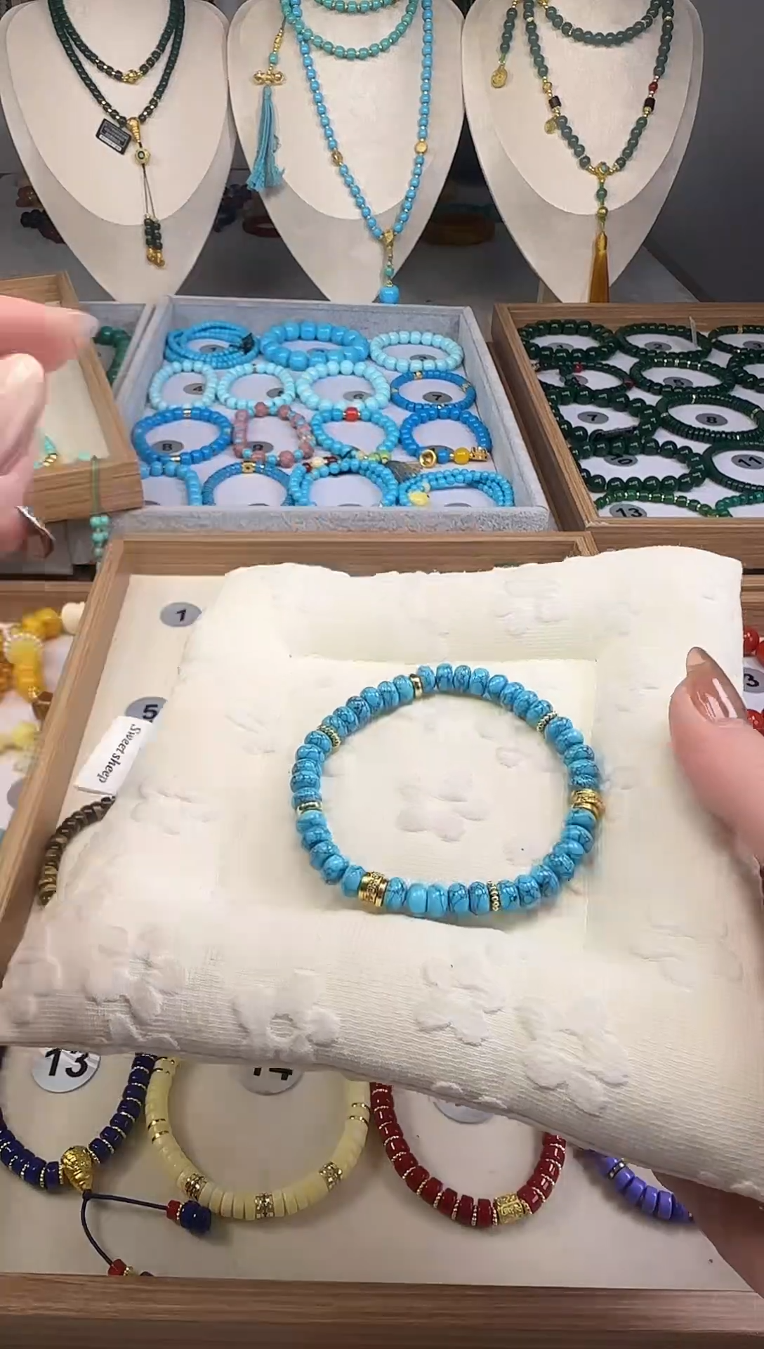 大漆工艺品手串/手链汀禾珍品——52