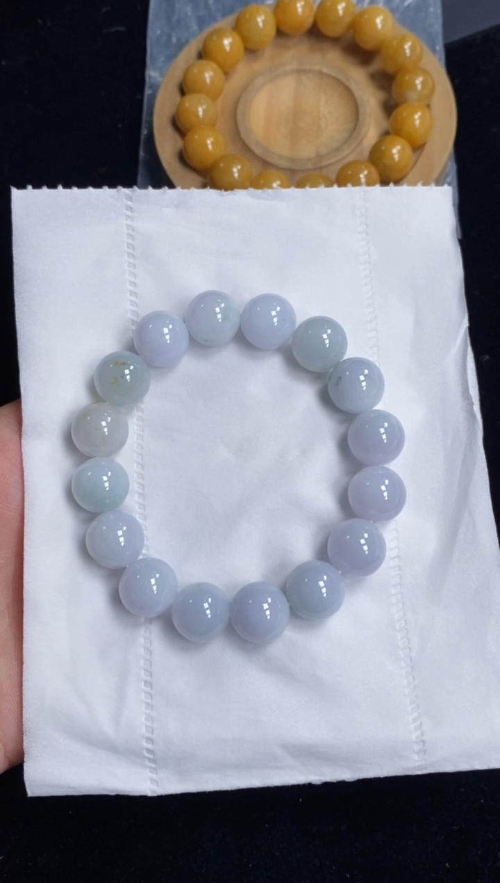 未镶嵌手串翡翠141号链接天然缅甸翡翠A货一物一证