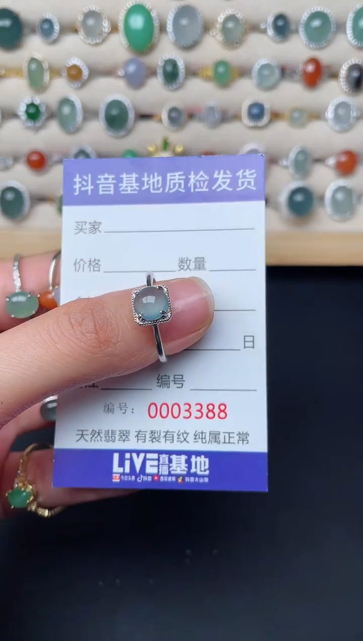 【闪购商品】翡翠戒指银S925镶嵌.............