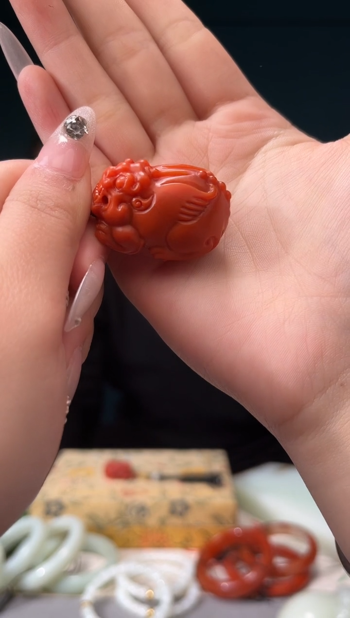 【闪购商品】南红玛瑙颈饰未镶嵌吊坠