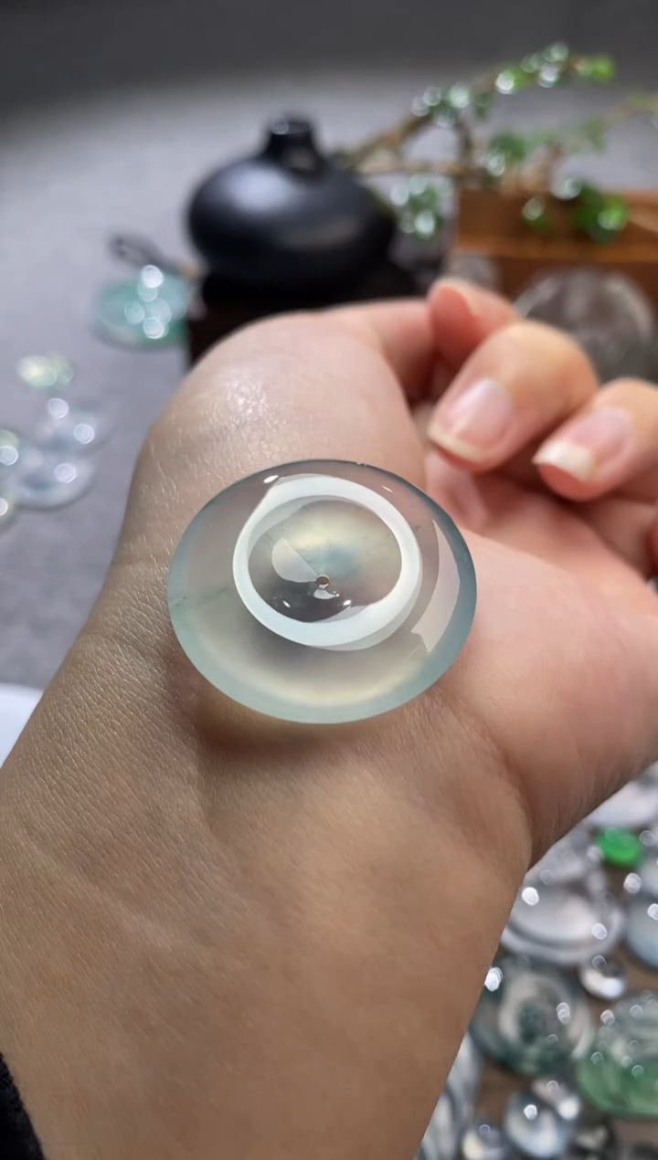 吊坠(不含链)未镶嵌翡翠扣子