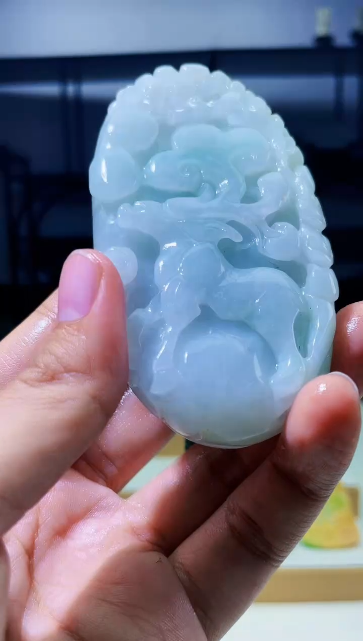 【闪购商品】定制翡翠未镶嵌毛货01230078 