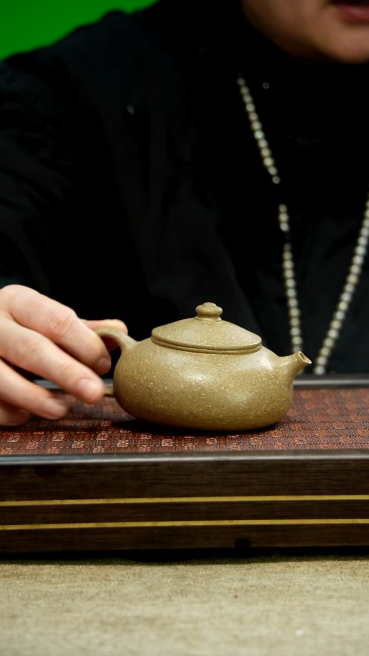 【闪购商品】紫砂茶壶老青段 寒江