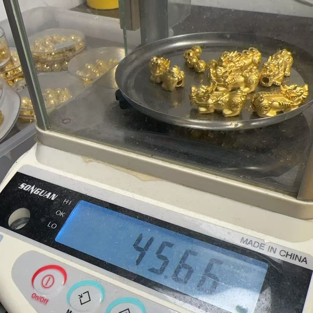 45.66克足金999转运珠貔貅