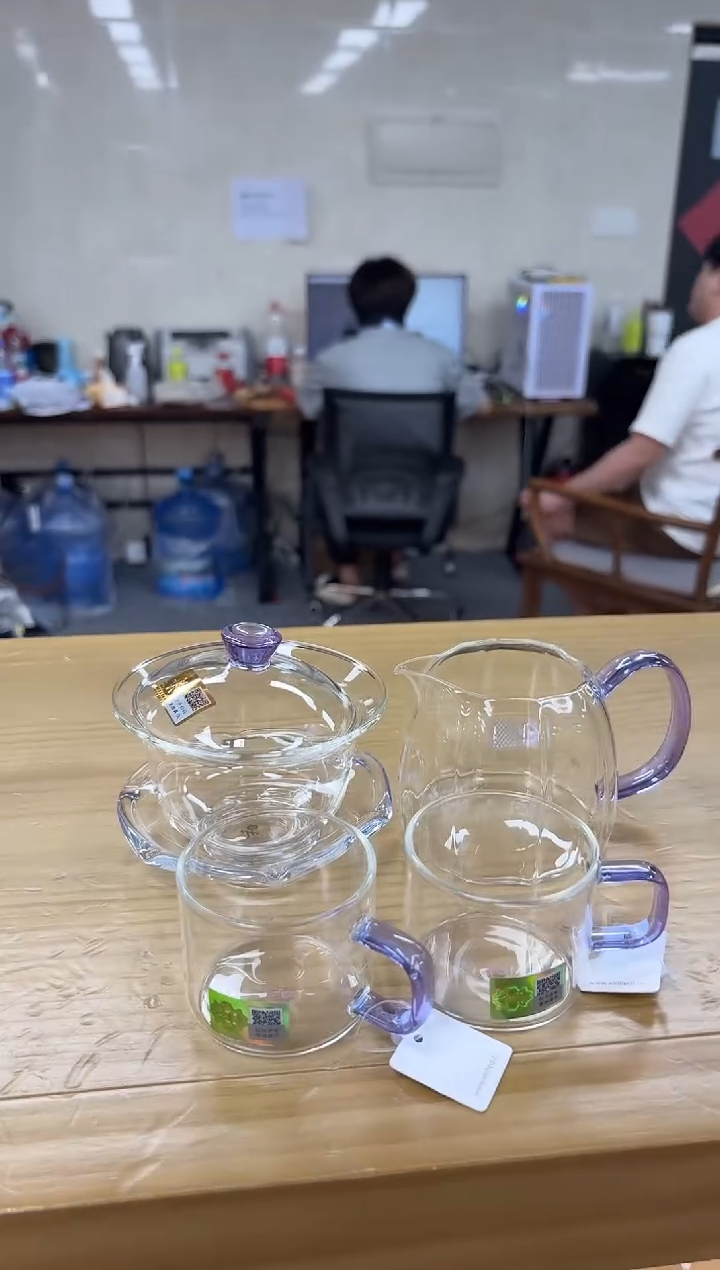 禾器禅语浅紫+禾器倾妍浅紫色+禾器清禾杯一个装*2