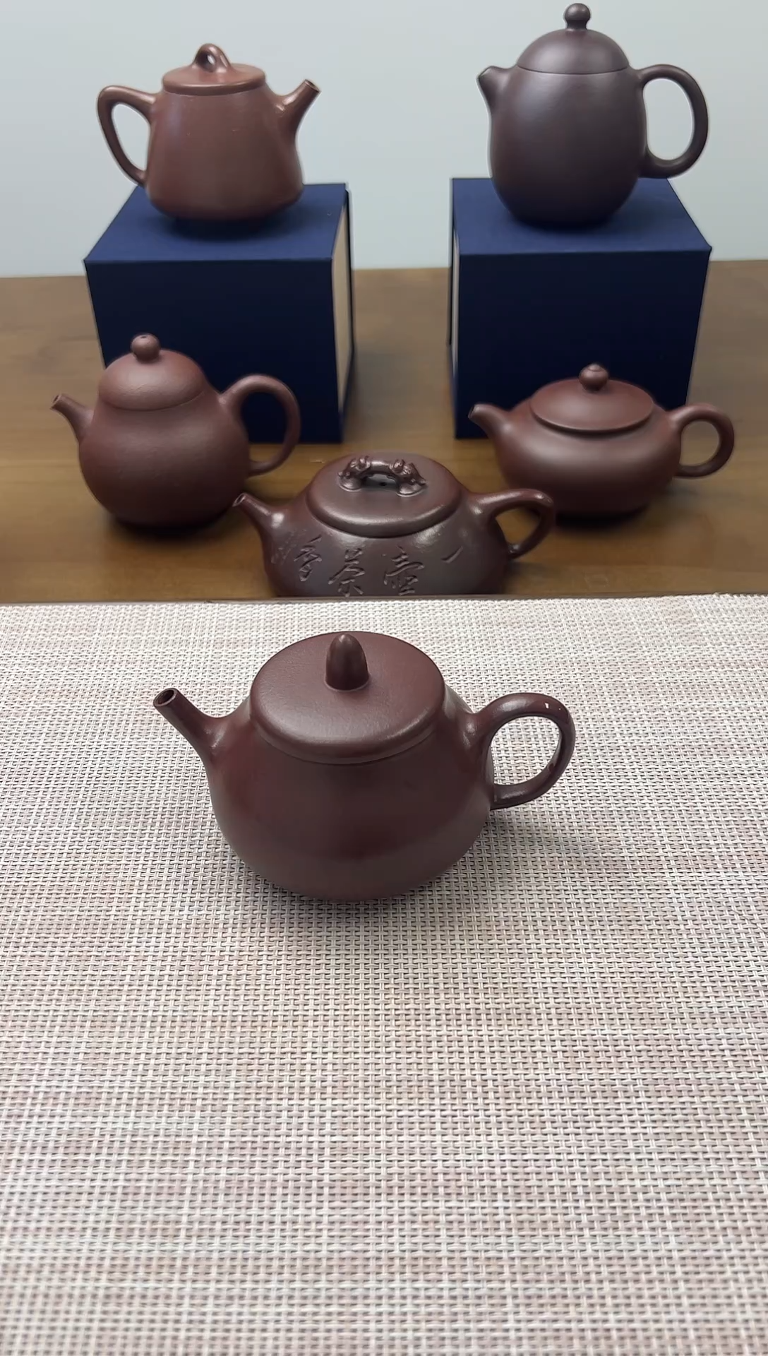 【闪购商品】底槽青茶壶原矿紫砂君德壶容量125cc