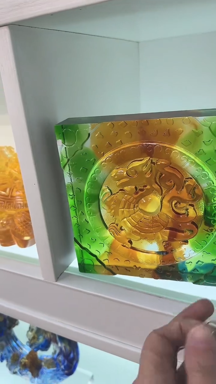 手工艺品琉璃17*17*3.5