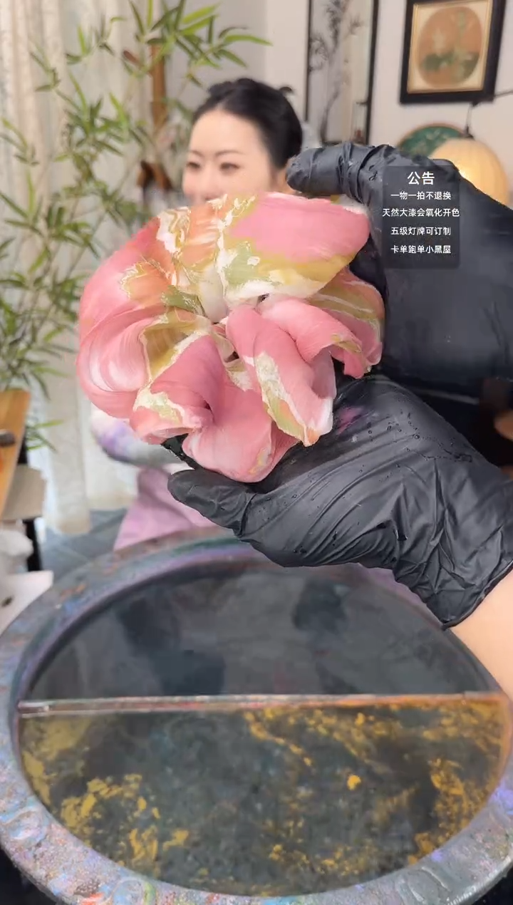 8 春柳 大贝壳发圈