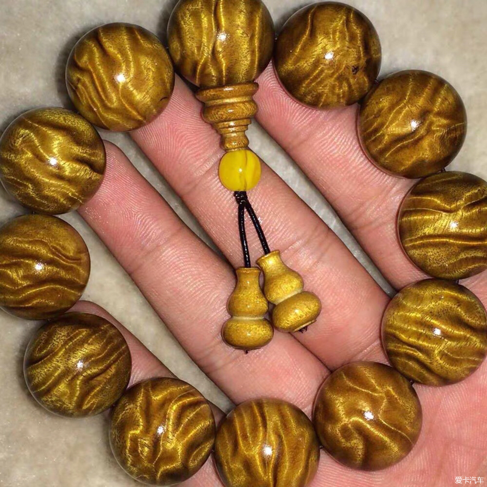 小叶桢楠金丝楠木手串（图片随机，一物一拍）