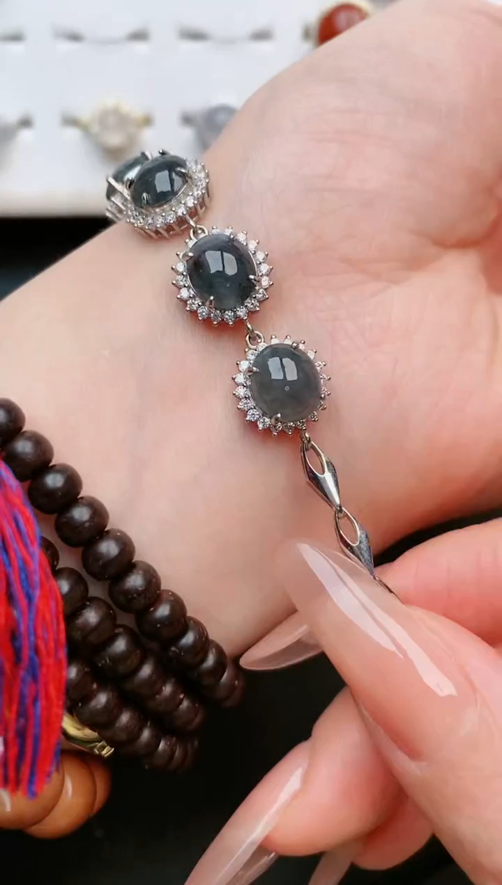 【闪购商品】翡翠戒指银S925镶嵌.....