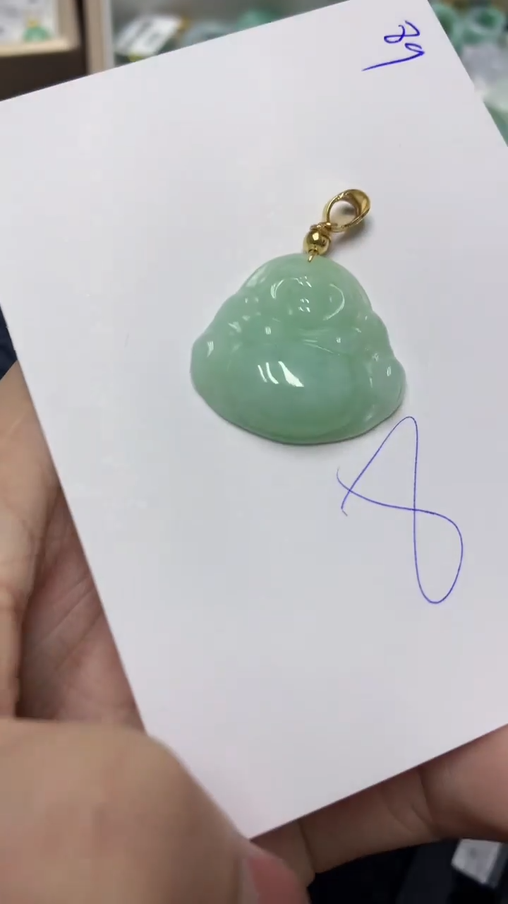 颈饰未镶嵌翡翠缅甸A货翡翠