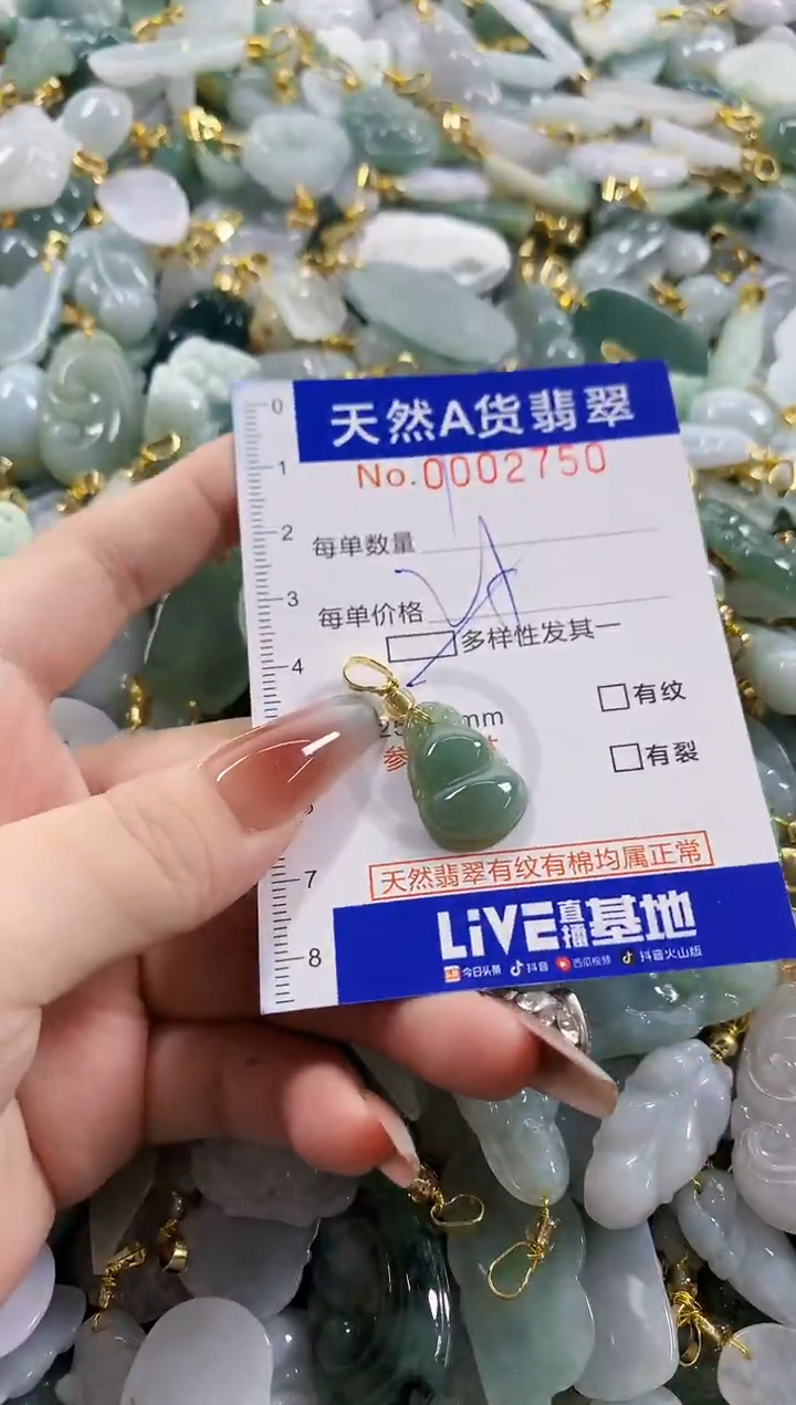 颈饰未镶嵌翡翠天然A货翡翠
