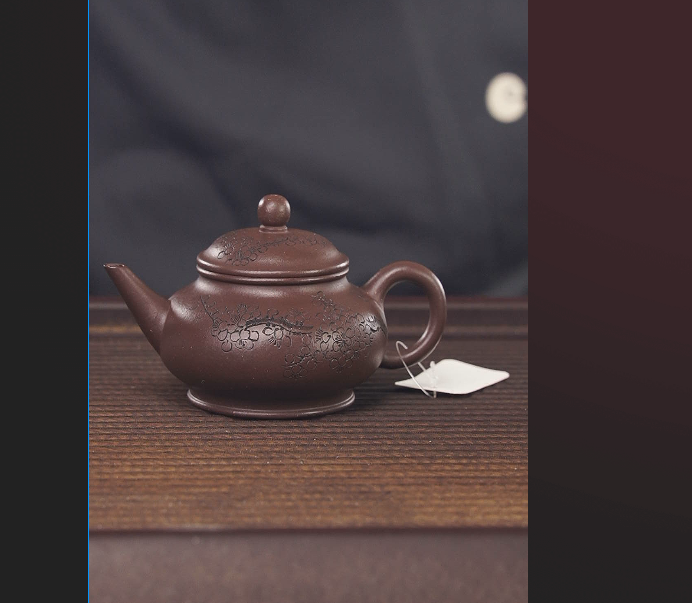 160cc紫砂壶顾氏手工紫砂顾氏手工紫砂壶