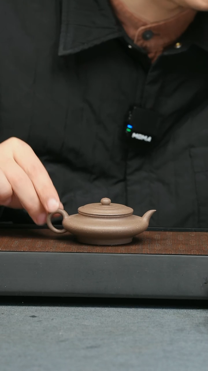 【闪购商品】紫砂茶壶五堂 虚扁-源远堂藏-大彬制