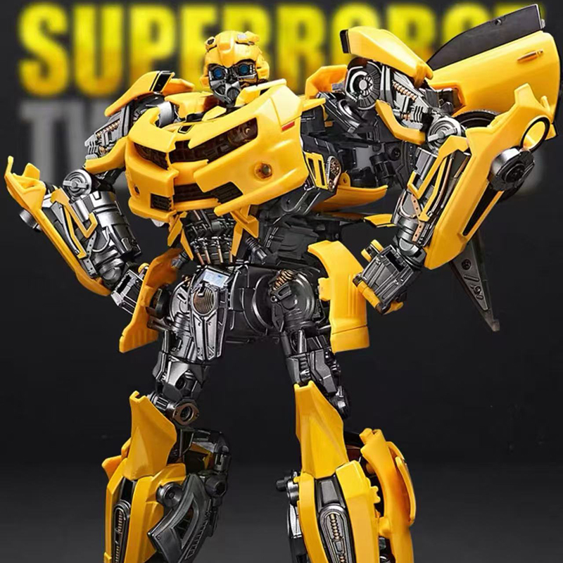 合金版变形金刚大黄蜂汽车机器人模型玩具手办摆件礼物