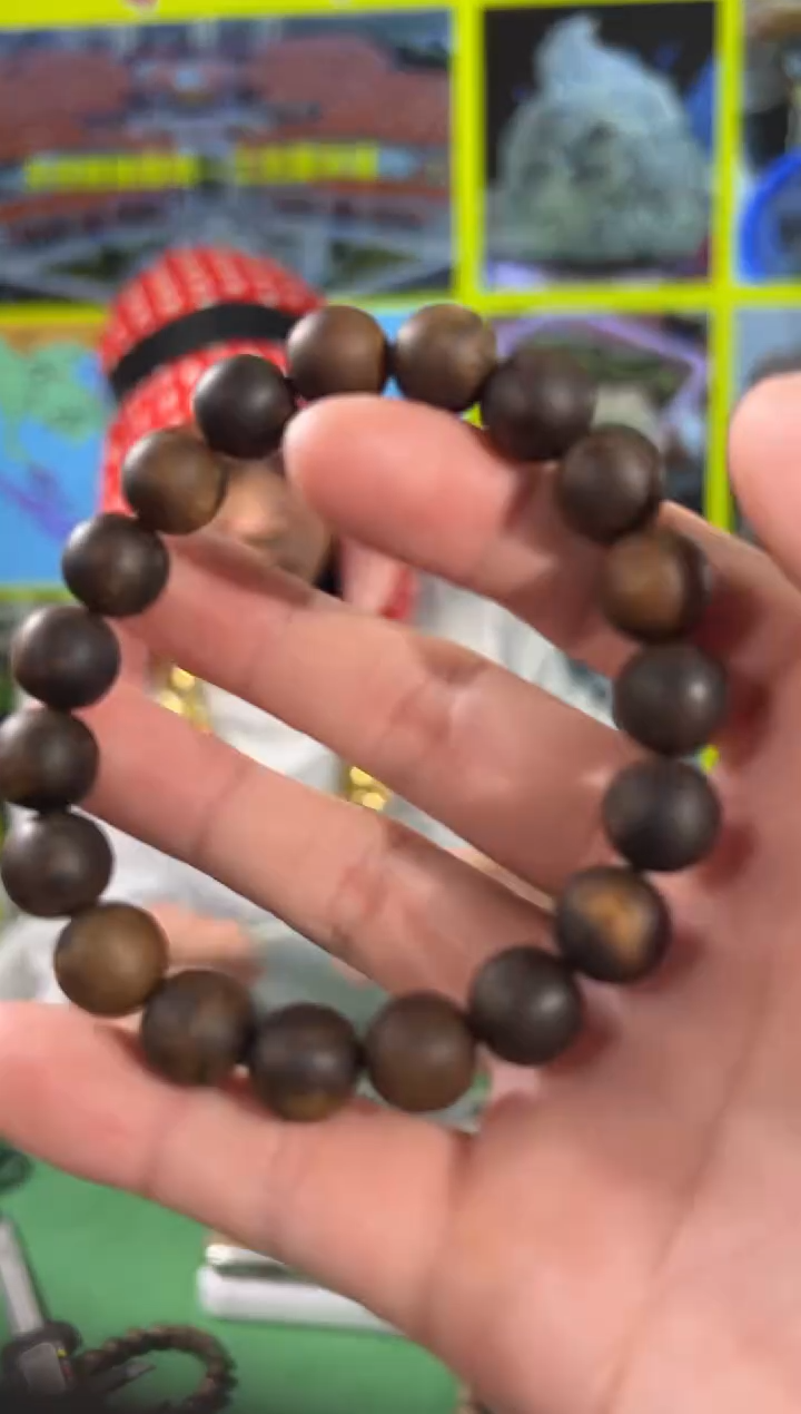 【闪购商品】沉香手串91号1.1沉水白棋大叻多样性发一