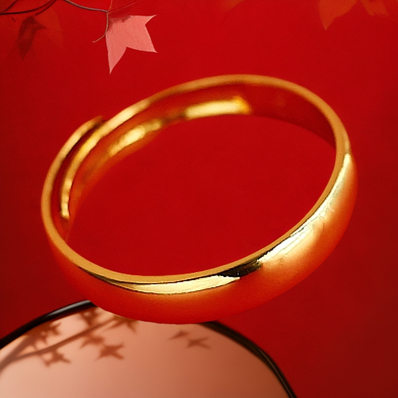 【小小】流行时尚精美简约合金戒指活口戒指【ZL7243】