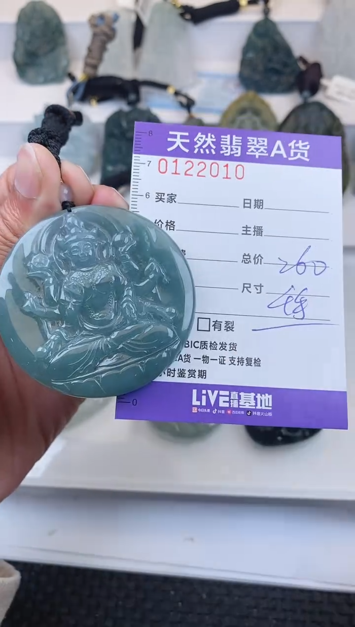 【闪购商品】翡翠颈饰未镶嵌         010