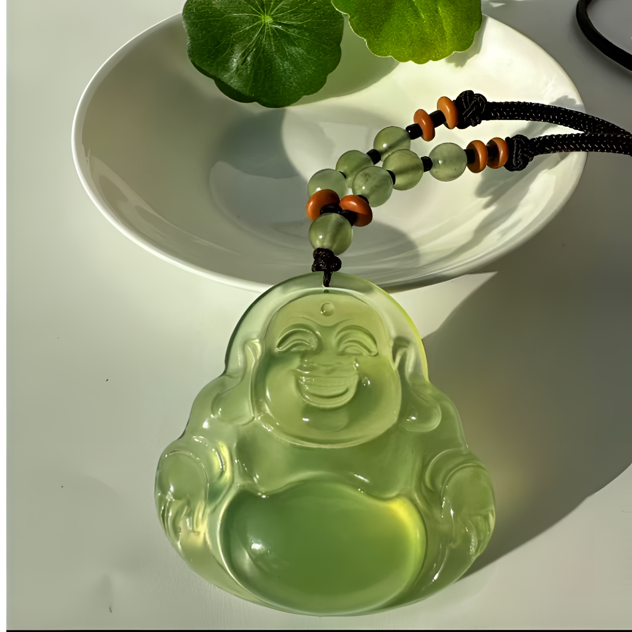 《抖音质检》纯天然冰绿玉佛公 讲解链接 勿拍 LC"