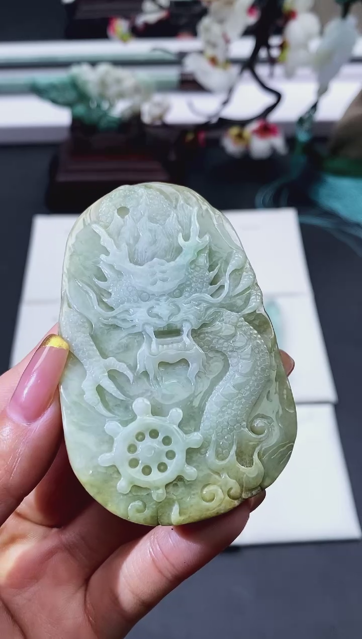 【闪购商品】翡翠颈饰未镶嵌天然缅甸翡翠A货