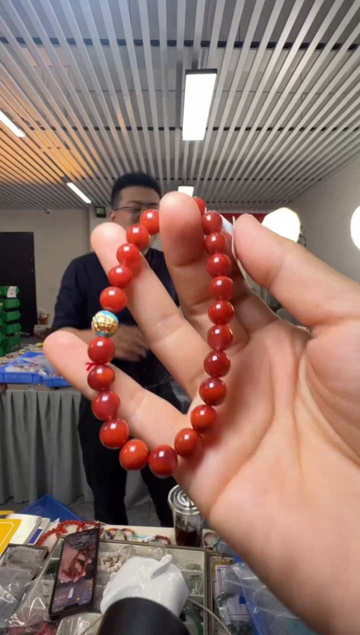 【闪购商品】南红玛瑙手串未镶嵌南红DIY手串