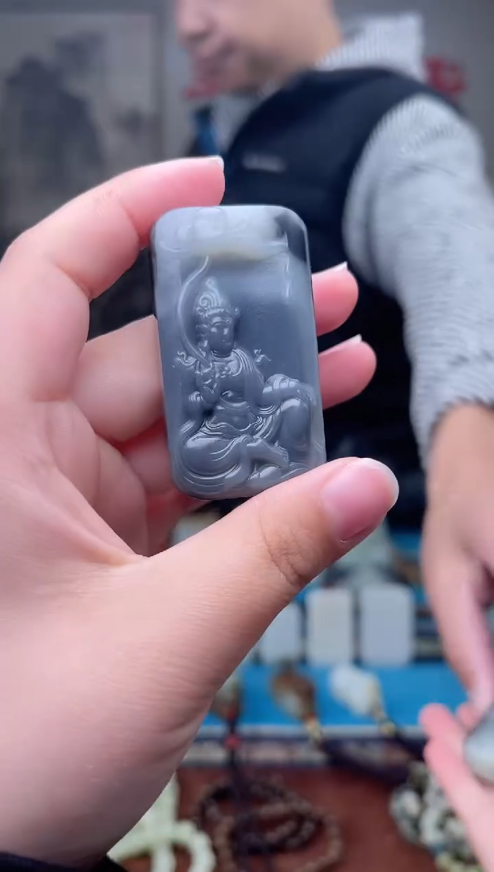 【闪购商品】和田玉未镶嵌挂件1