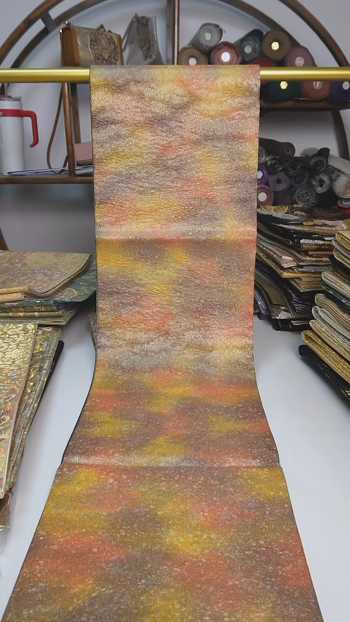 【闪购商品】织绣80西阵织全通云霞纹