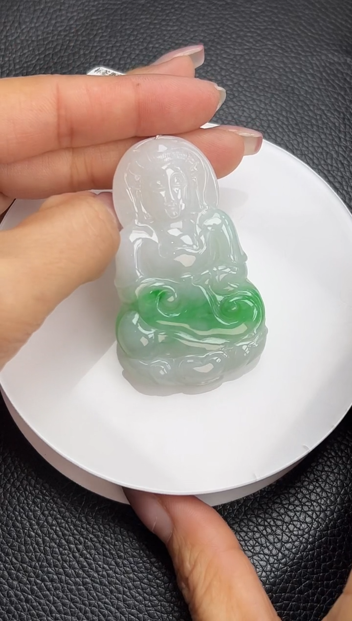 【闪购商品】翡翠颈饰未镶嵌KH500 观音
