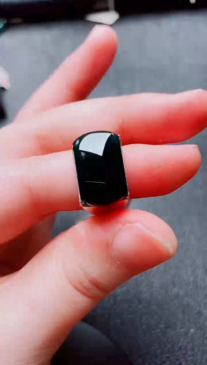 银S925镶嵌戒指翡翠1111