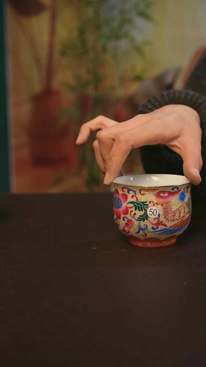 【闪购商品】景德镇陶瓷杯碗柴烧多人