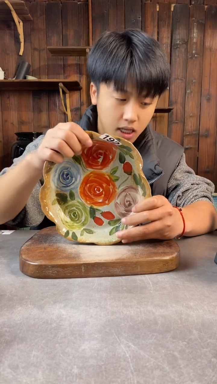 碗192，手工手绘，超值陶瓷