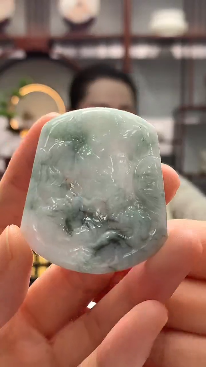 颈饰未镶嵌翡翠12.28天然翡翠A货04（商品多样性发其一）