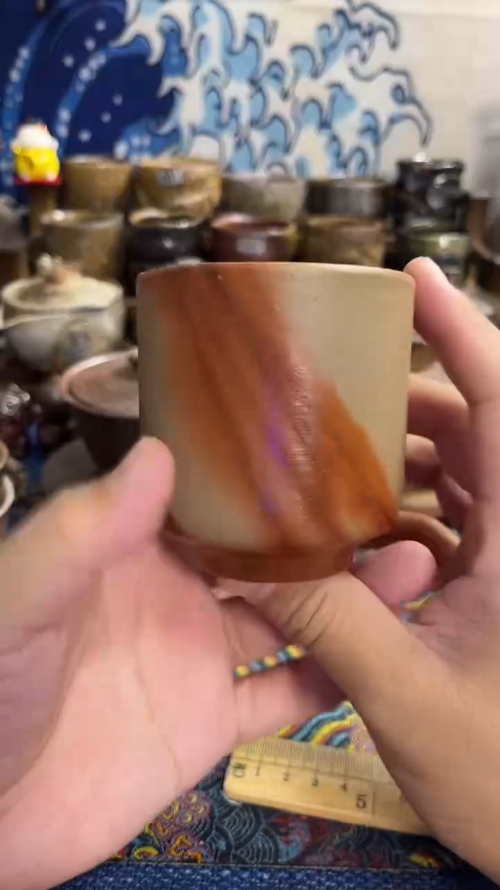 绯鞠杯日式备前烧茶具茶器茶周边