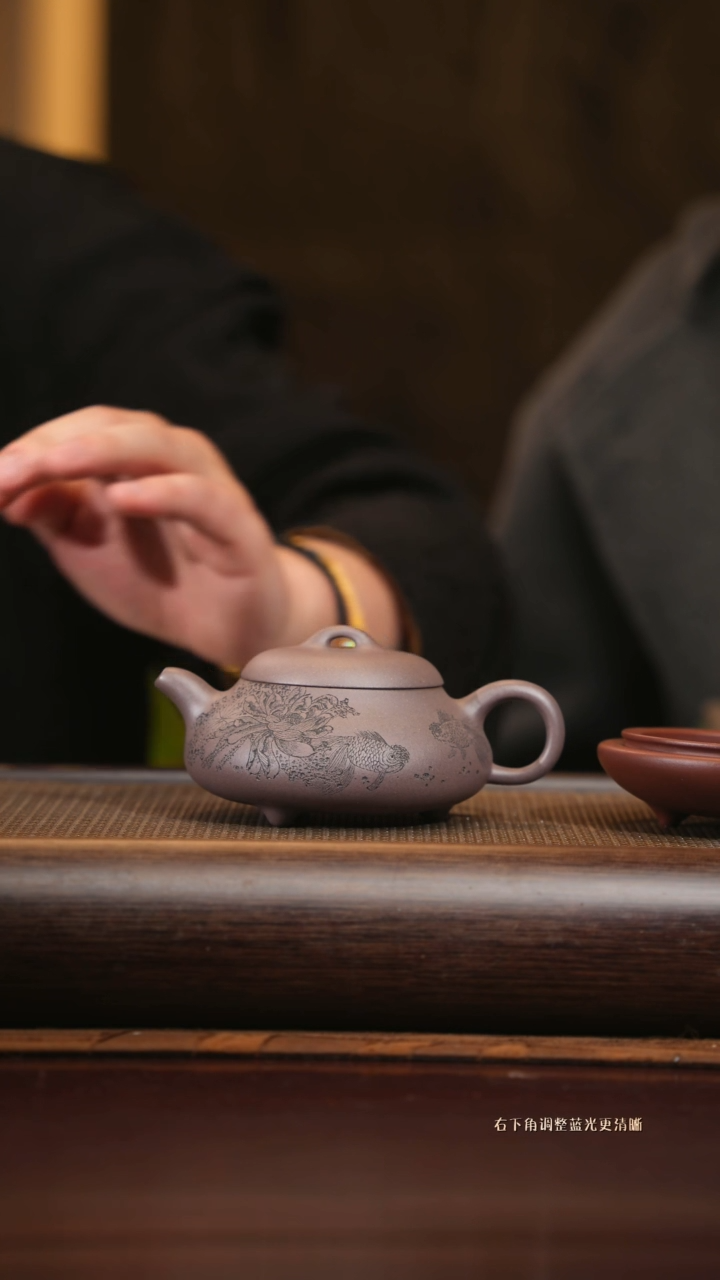 【闪购商品】紫砂茶壶xmyq 汉棠石瓢 古象天青 220