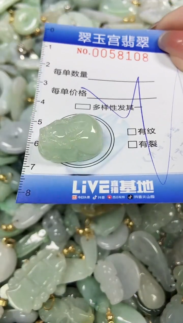 【闪购商品】翡翠颈饰未镶嵌闪购0058108