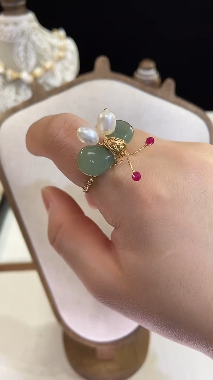颈饰合金淡水珍珠331