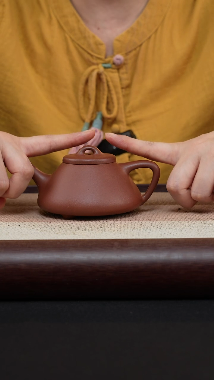 【闪购商品】紫砂茶壶底槽清-子冶石瓢MH-1809